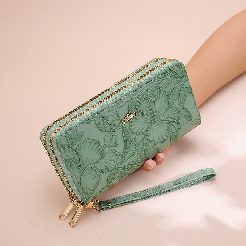 Womens Stylish Long Wallet With Large Capacity