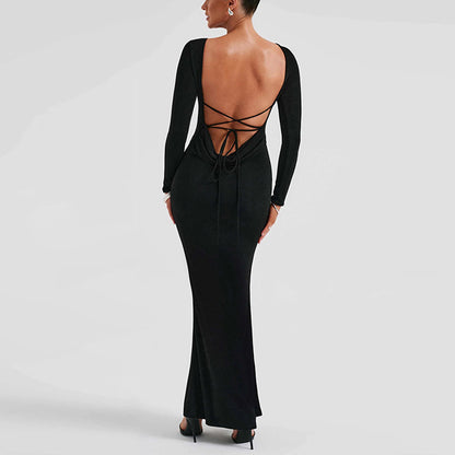 Vanessa Dress Cross Lace-up